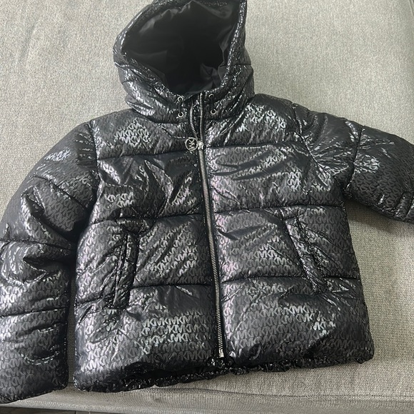 Michael Kors Girls Logo print puffer size 8 - Picture 1 of 6